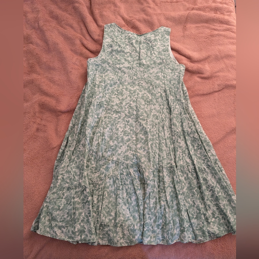 Calvin Klein green cotton dress - Picture 4 of 5